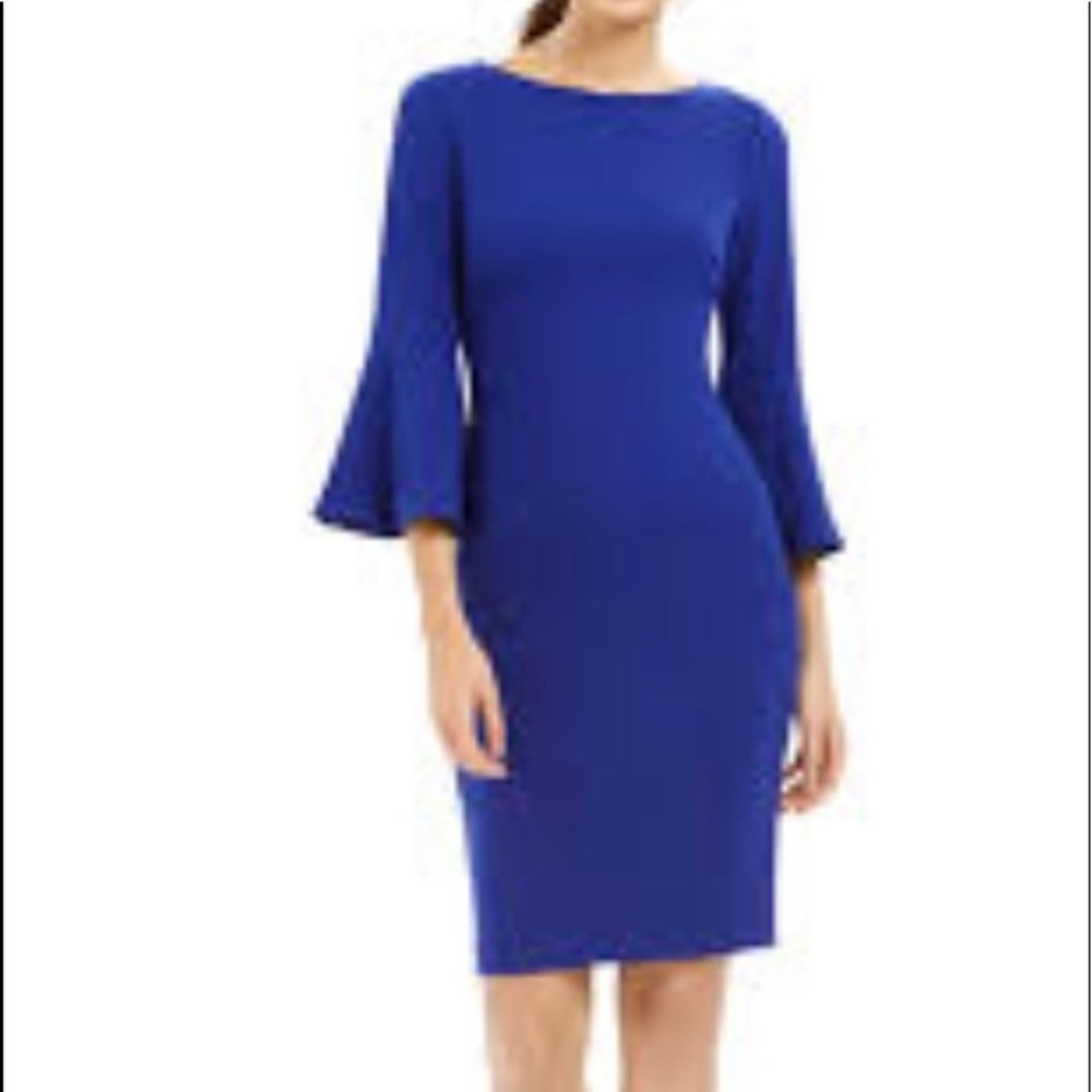 Brand New w/tags Calvin Klein Dress, Blue, Size 8